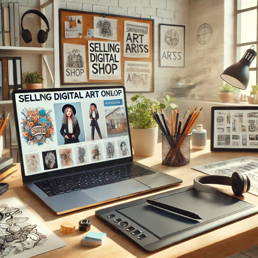 Como Vender Sua Arte Digital Online: Dicas DIY para Artistas Independentes